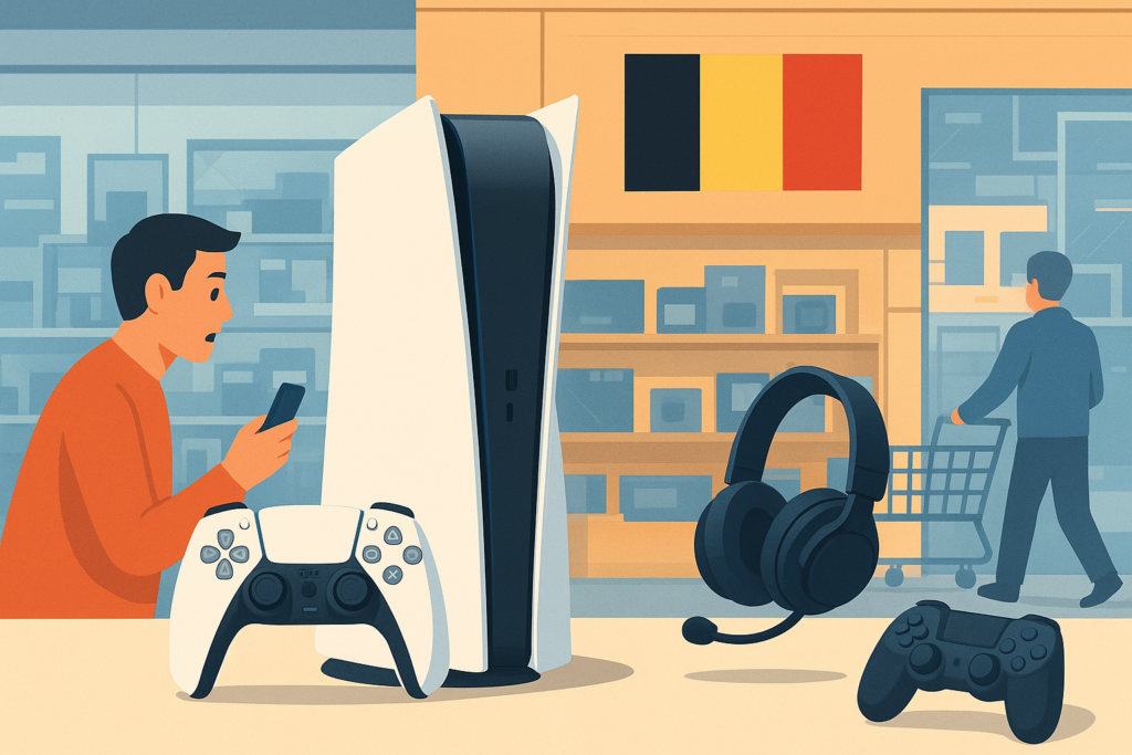 PS5 voorraad check België: waar is hij beschikbaar?