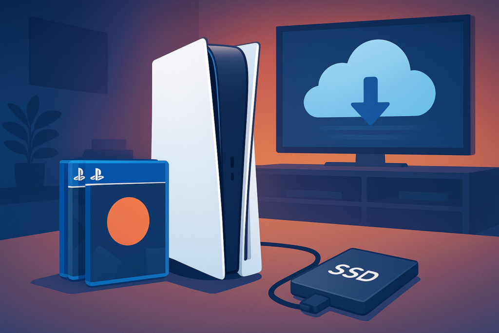 PS5 opslag beheren: zo houd je ruimte vrij