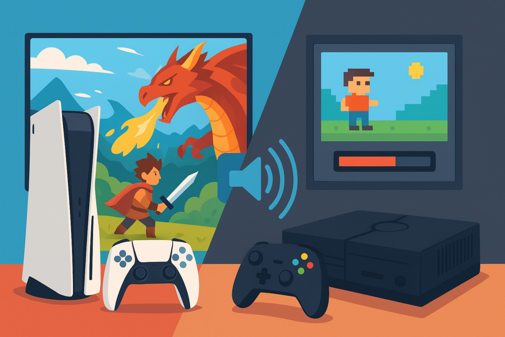 PS5 vs oudere consoles: verschil in prestaties