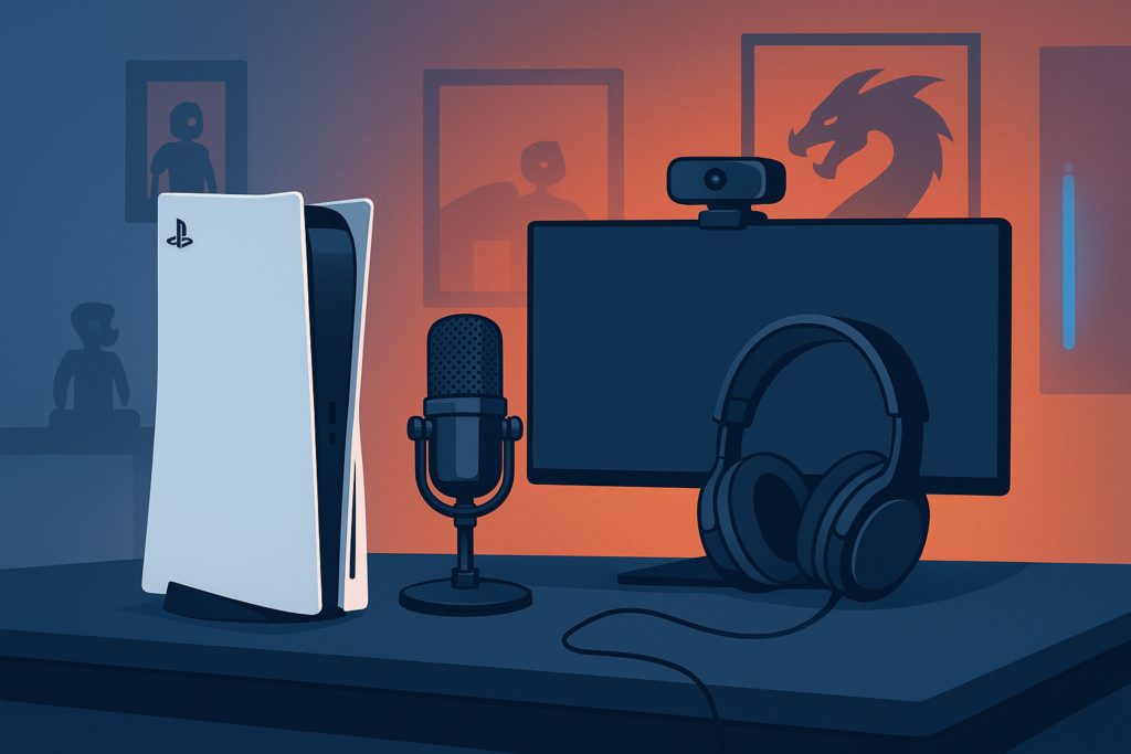 PS5 accessoires voor streamers