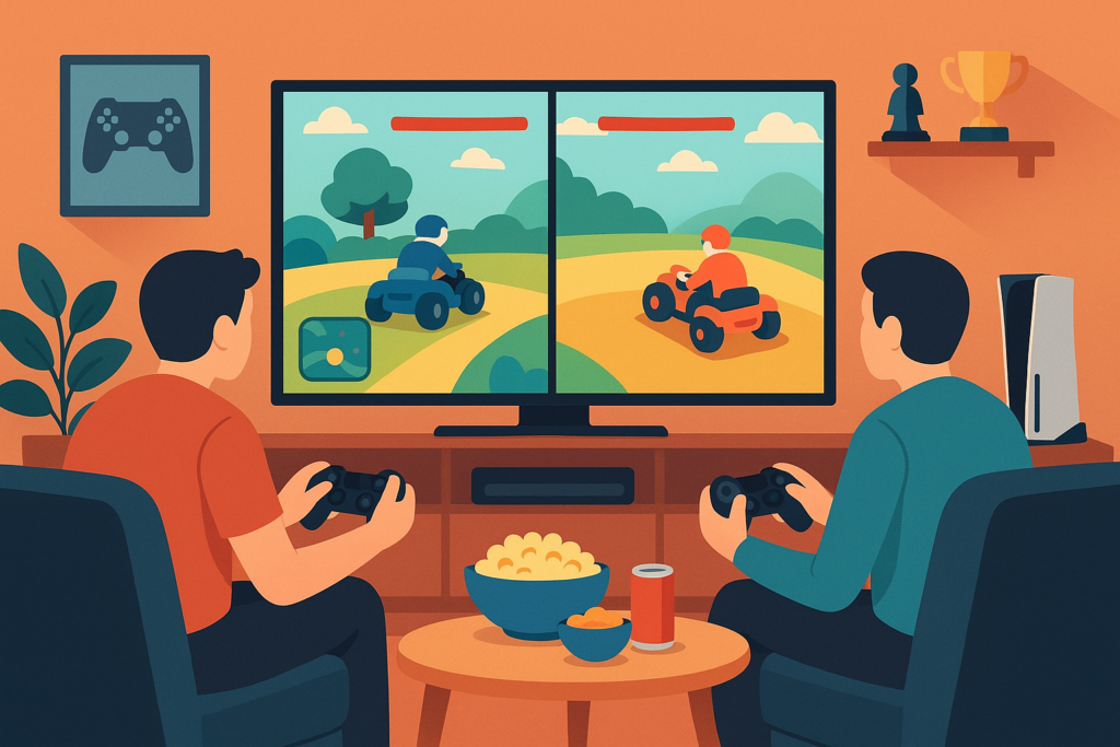 PS5 games met split screen opties